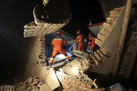 Earthquake in northwestern China kills at least 111 people in Gansu and Qinghai provinces